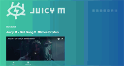 Desktop Screenshot of juicy-m.com