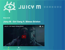 Tablet Screenshot of juicy-m.com